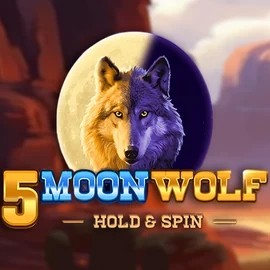 5 Moon Wolf logo by Apparat Gaming Casoola Casino