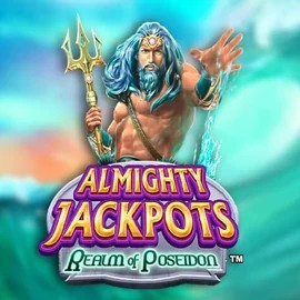 Almighty Jackpots – Realm of Poseidon game by Novomatic – logo hosted on Casoola Casino