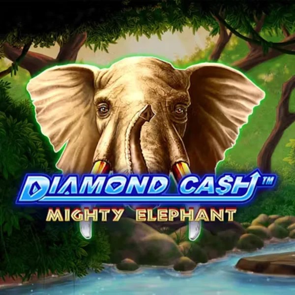 Diamond Cash Mighty Elephant slot logo by Greentube at Casoola Casino