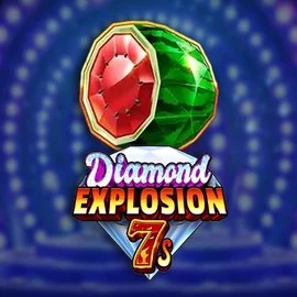 Diamond Explosion 7s slot logo by RubyPlay at Casoola Casino