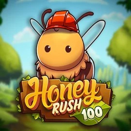 Slots logo of Honey Rush 100 from Play'n GO at Casoola Casino